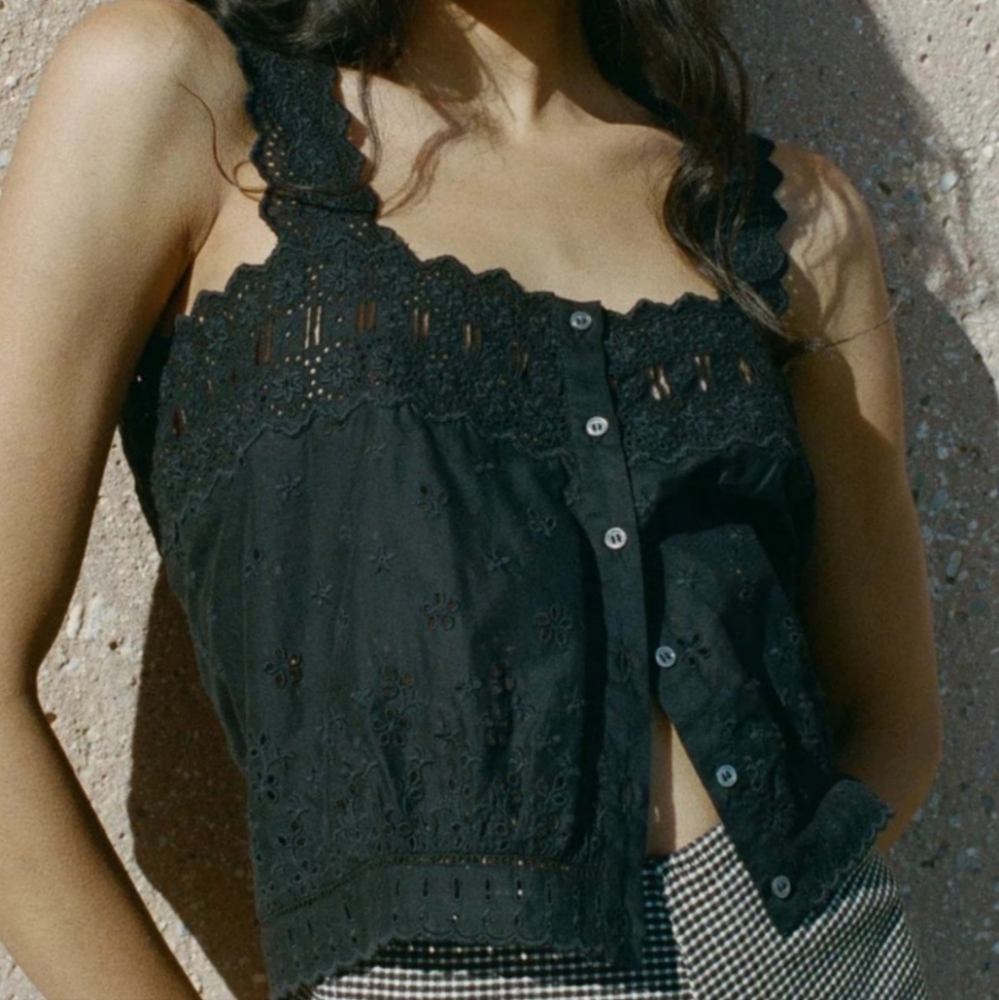 DÔEN Estelle Cotton Top- XL NWT